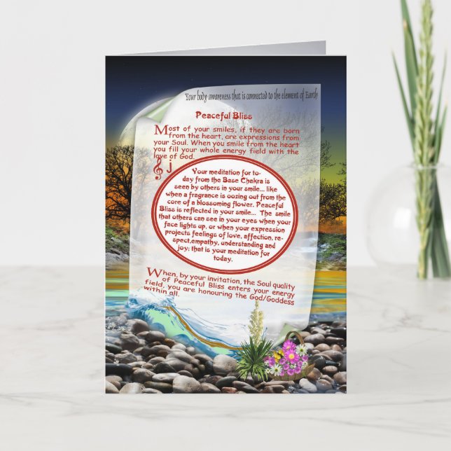 La tarjeta Earth Power (Anverso)