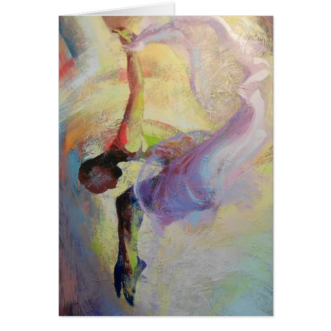 La tarjeta en blanco "despierta mi alma " (Frente)