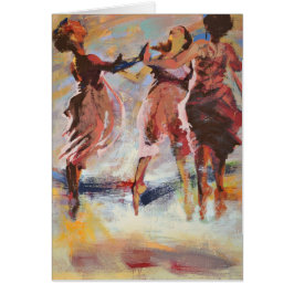 La tarjeta en blanco "Exult "