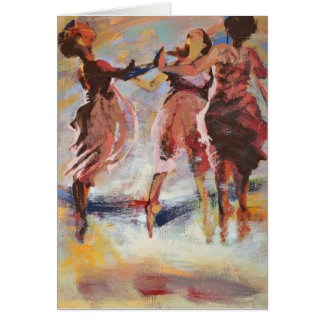 La tarjeta en blanco "Exult "