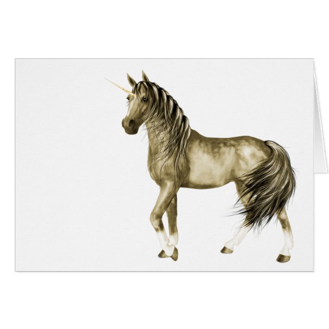 la tarjeta Golden Unicorn (Anverso (Horizontal))
