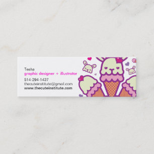 la tarjeta linda del instituto