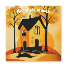 La tarjeta magnética de la Homesick