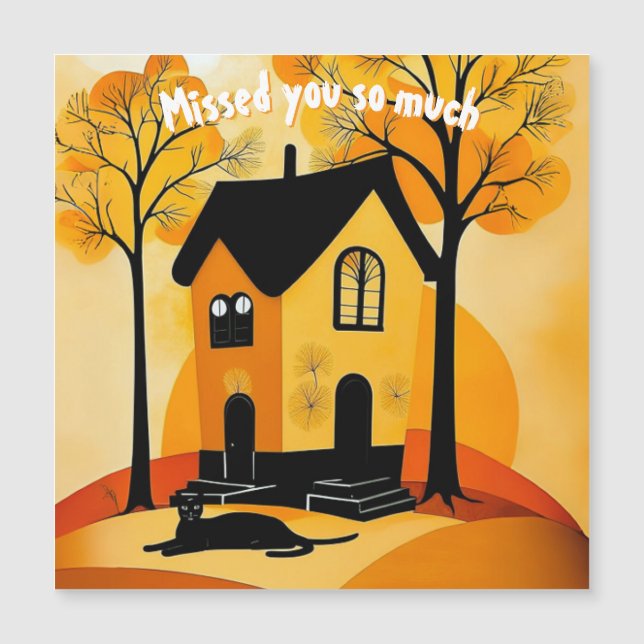 La tarjeta magnética de la Homesick (Anverso)