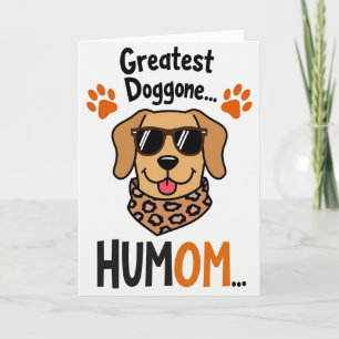 La tarjeta más genial para el mejor perro