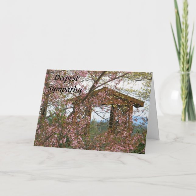 La tarjeta más profunda del Gazebo de la (Anverso)