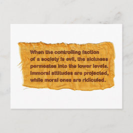 La tarjeta mini de arte de la facción controladora