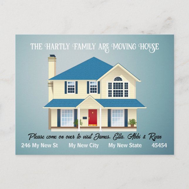 La tarjeta móvil personalizada, simple - limpia (Anverso)