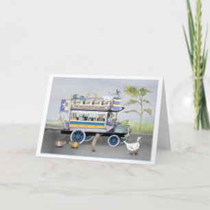 La tarjeta Omnibus de girasol de Ucrania