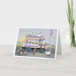 La tarjeta Omnibus Easter Sunrise