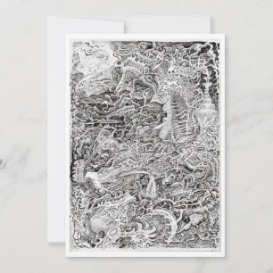 La tarjeta plana interior