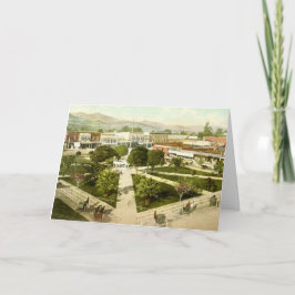 La tarjeta Plaza de Saludsburg