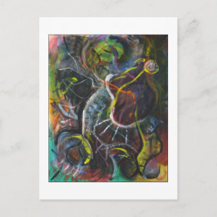 La tarjeta postal abandonada