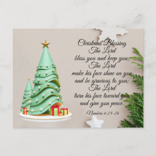 La tarjeta postal benéfica la Navidad