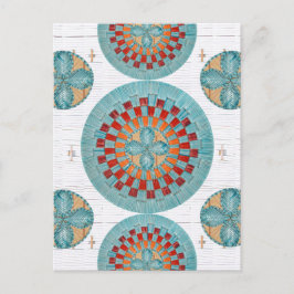 La tarjeta postal contemporánea Mi'kmaq Quill insp