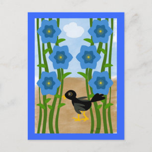 La tarjeta postal cruzada de Crow