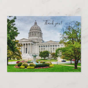La tarjeta postal de agradecimiento del Capitolio 