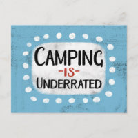 La tarjeta postal de camping está subestimada