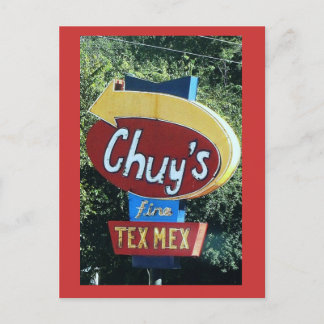 La tarjeta postal de Chuy para sexo fino