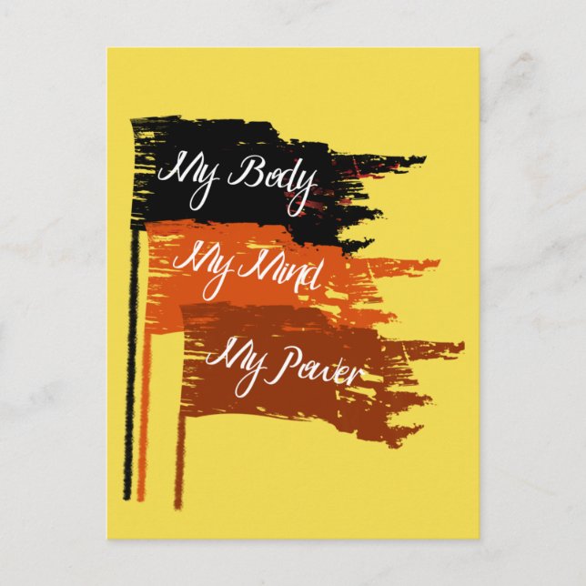 La tarjeta postal de derechos de la mujer de mi cu (Anverso)