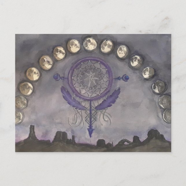 La tarjeta postal de Dream (Anverso)