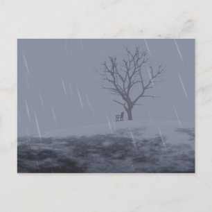 La tarjeta postal de invierno para Chill