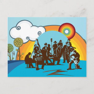 La tarjeta postal de la banda