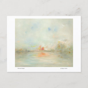 La tarjeta postal de la pintura del paisaje del gu