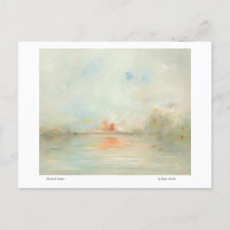 La tarjeta postal de la pintura del paisaje del gu