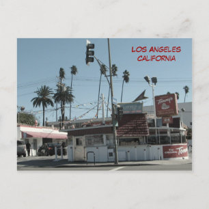 ¡La tarjeta postal de los Angeles Burgers!