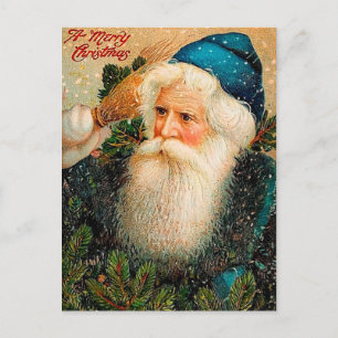 La tarjeta postal de los Navidades Vintage de Sant