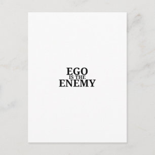 La tarjeta postal de máquina de escribir minimalis