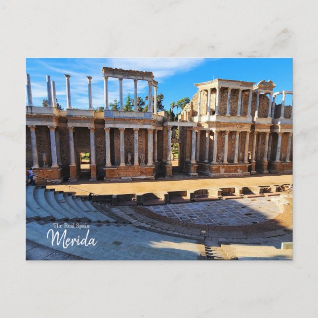 La Tarjeta Postal de Mérida de The Real Spain (Anverso)