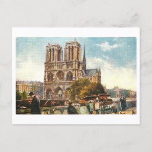 La tarjeta postal de Notre Dame