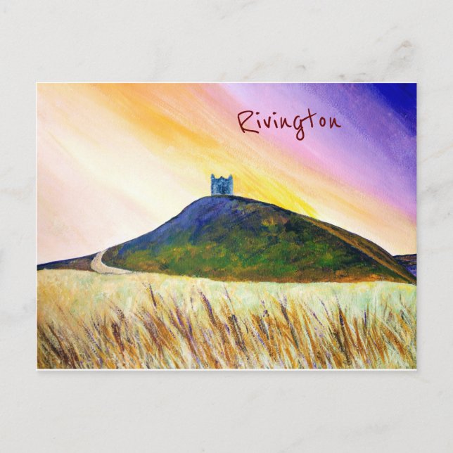 La tarjeta postal de Pike Rivington Horwich (Anverso)