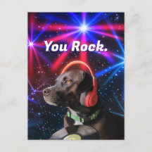 La tarjeta postal de Rock Gracias