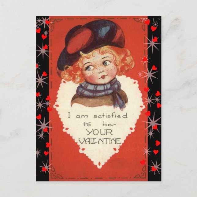 La tarjeta postal de San Valentín del pequeño Chic (Anverso)