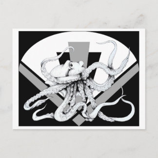 La tarjeta postal de torre Octopus de ZNDC Studio