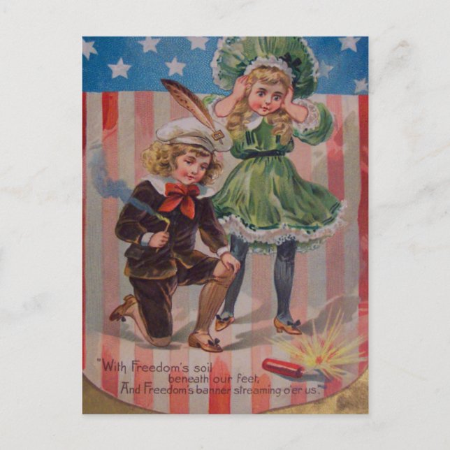 La tarjeta postal del 4 de julio (Anverso)