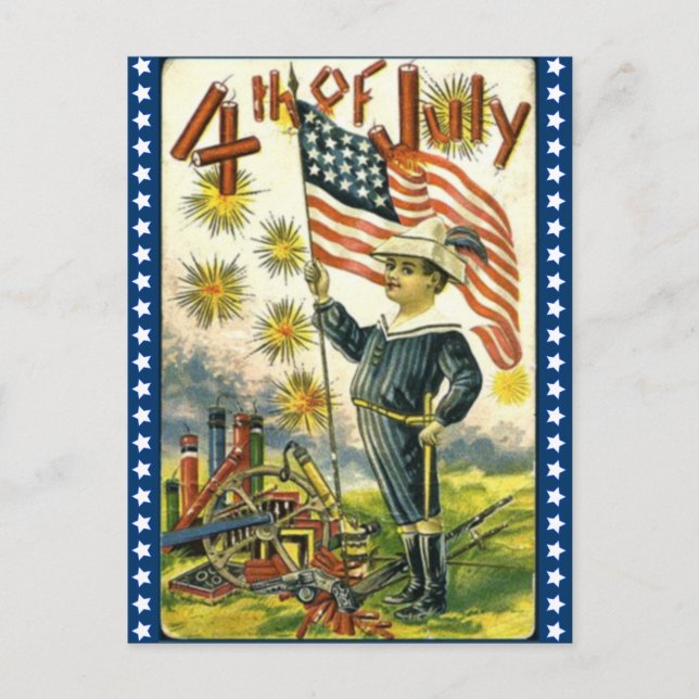 La tarjeta postal del 4 de julio (Anverso)