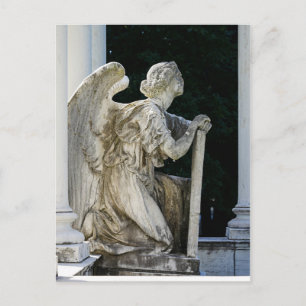La tarjeta postal del antiguo cementerio del ángel