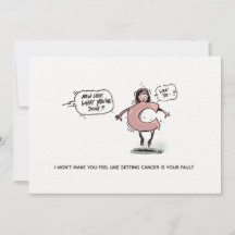 La tarjeta postal del cáncer de vergüenza