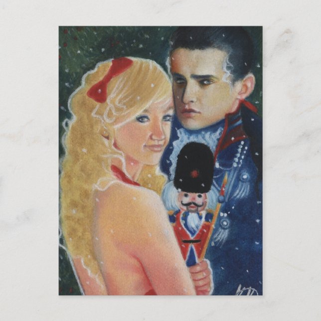 La tarjeta postal del cazador de nueces (Anverso)