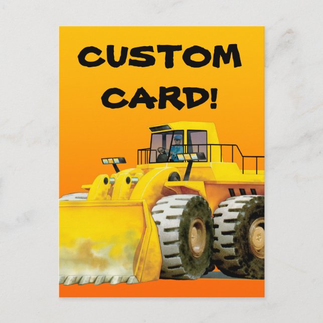 La tarjeta postal del chico personalizado (Anverso)