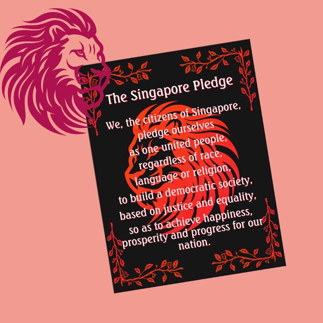 La tarjeta postal del Día Nacional de Singapur (Subido por el creador)