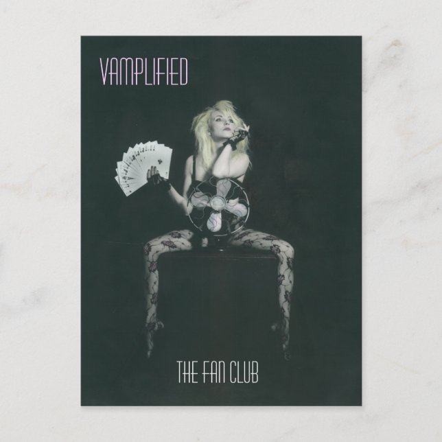 La tarjeta postal del Fan Club... (Anverso)