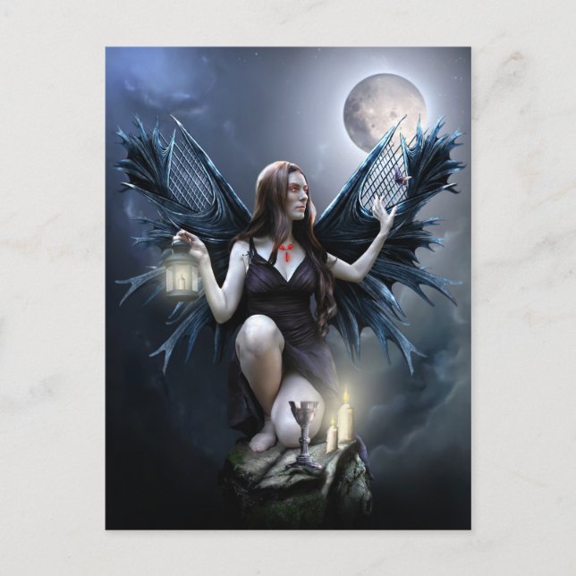 La tarjeta postal del guardián nocturno (Anverso)