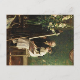 La tarjeta postal del joven artista