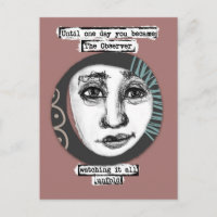 La tarjeta postal del observador