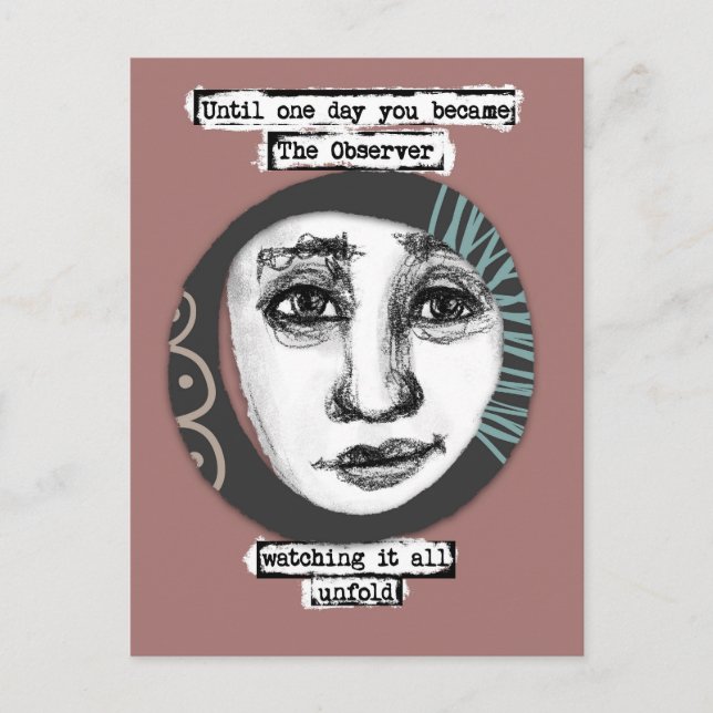 La tarjeta postal del observador (Anverso)